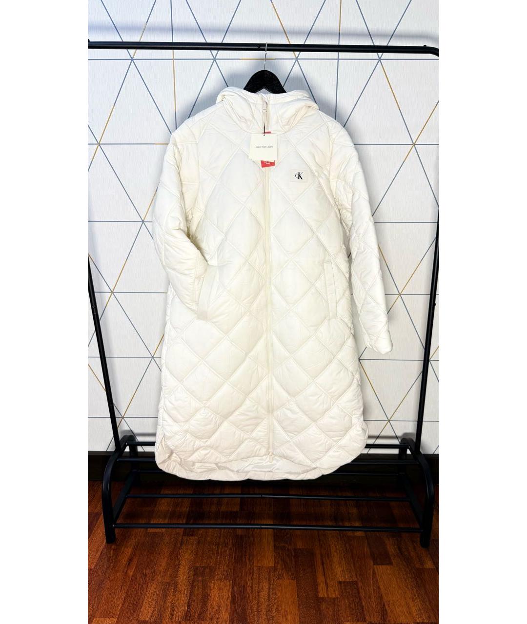 CALVIN KLEIN Белая куртка, фото 5