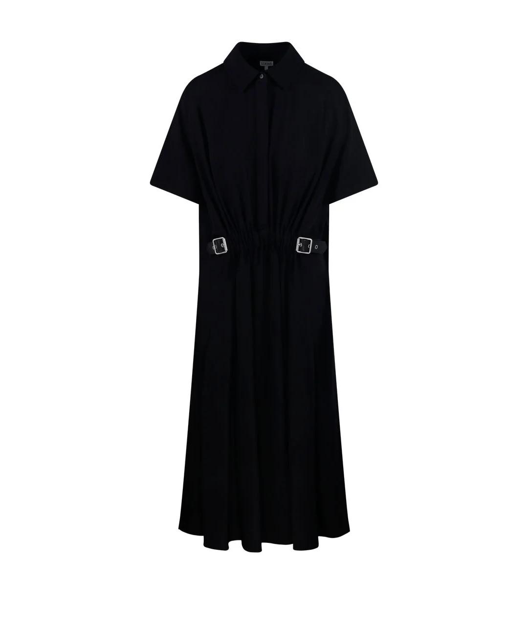 LOEWE Черное повседневное платье, фото 1