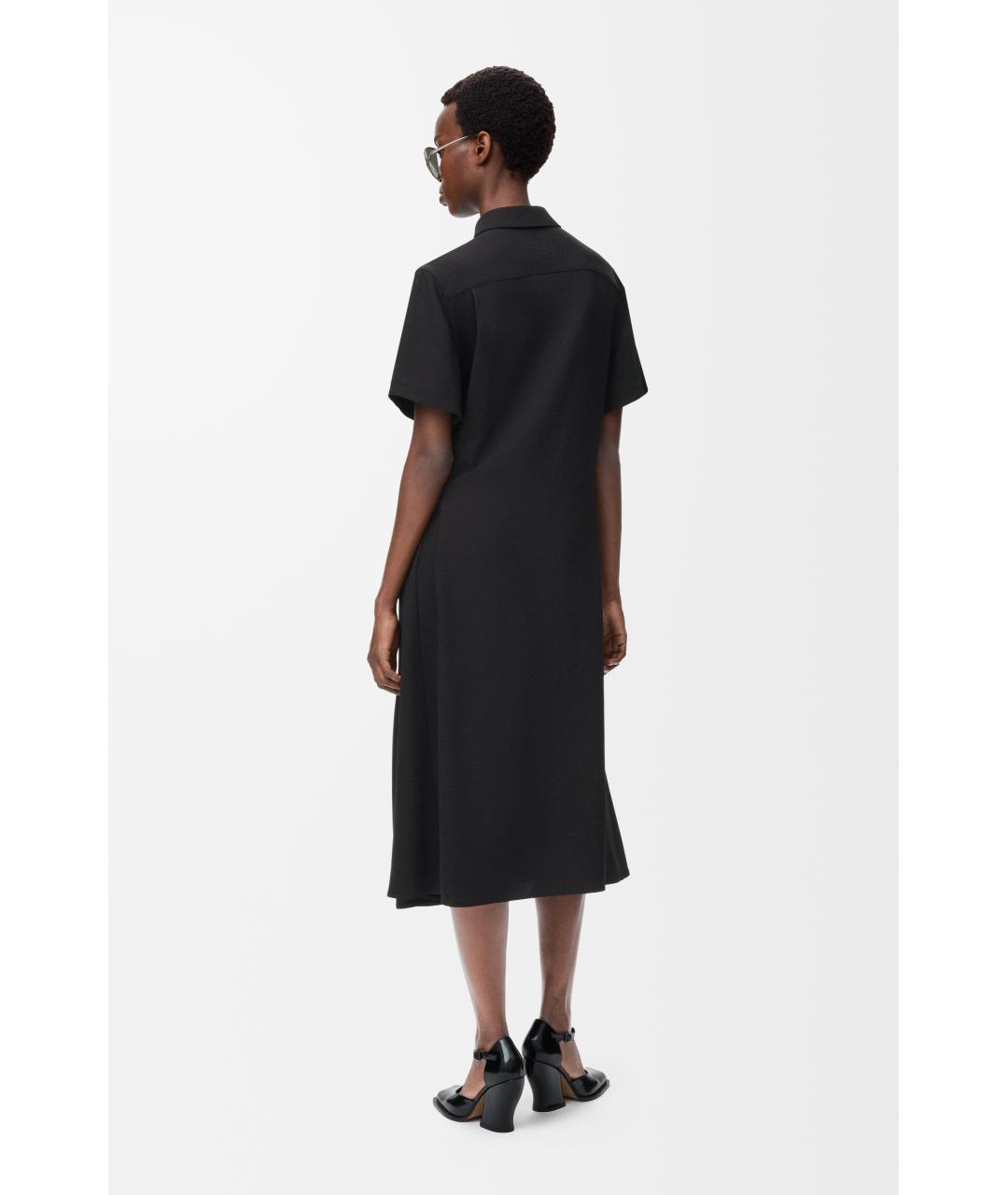 LOEWE Черное повседневное платье, фото 3