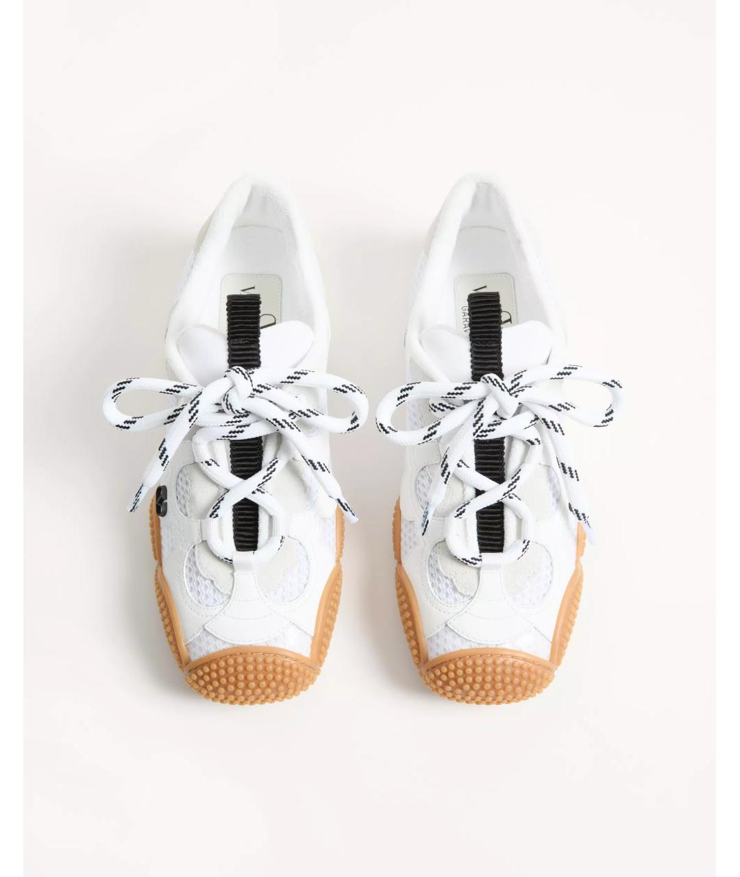 VALENTINO Белые кожаные кроссовки, фото 3