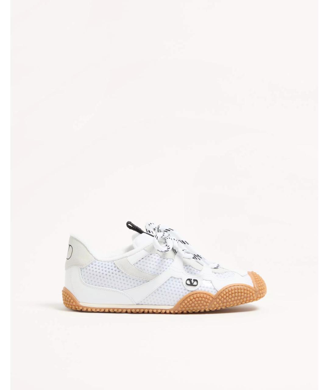 VALENTINO Белые кожаные кроссовки, фото 5