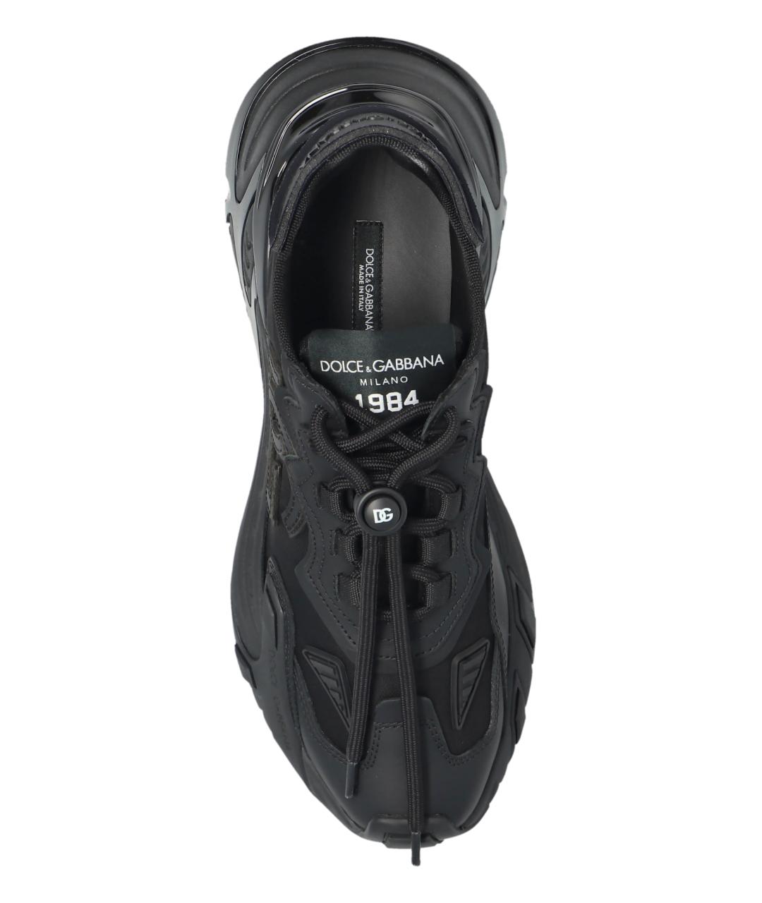 DOLCE&GABBANA Черные кроссовки, фото 6