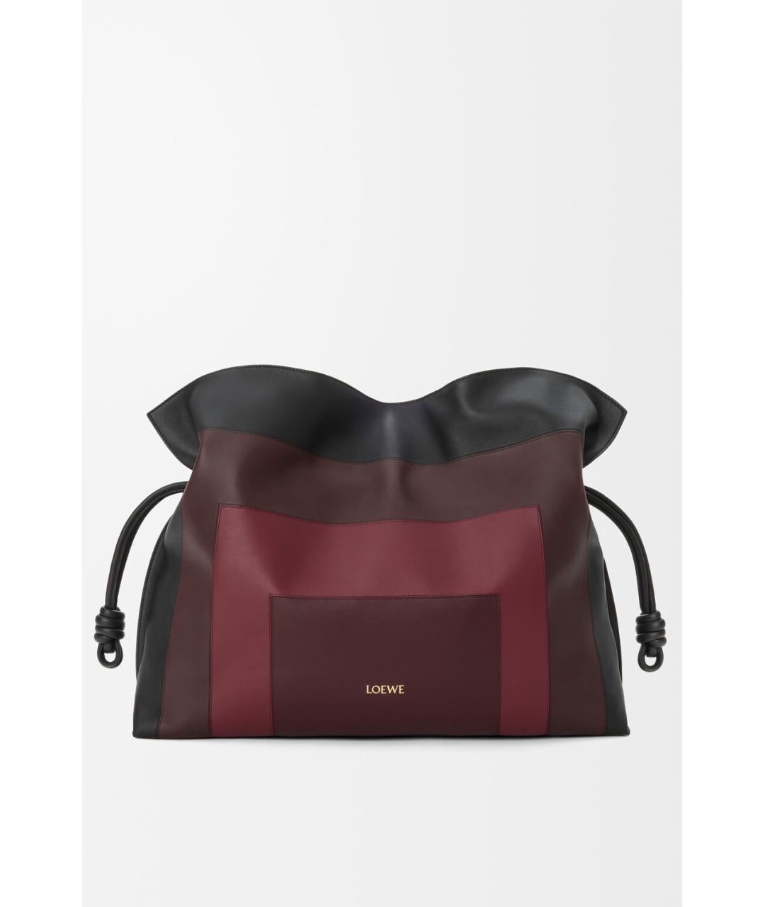 LOEWE Черная кожаная сумка тоут, фото 2