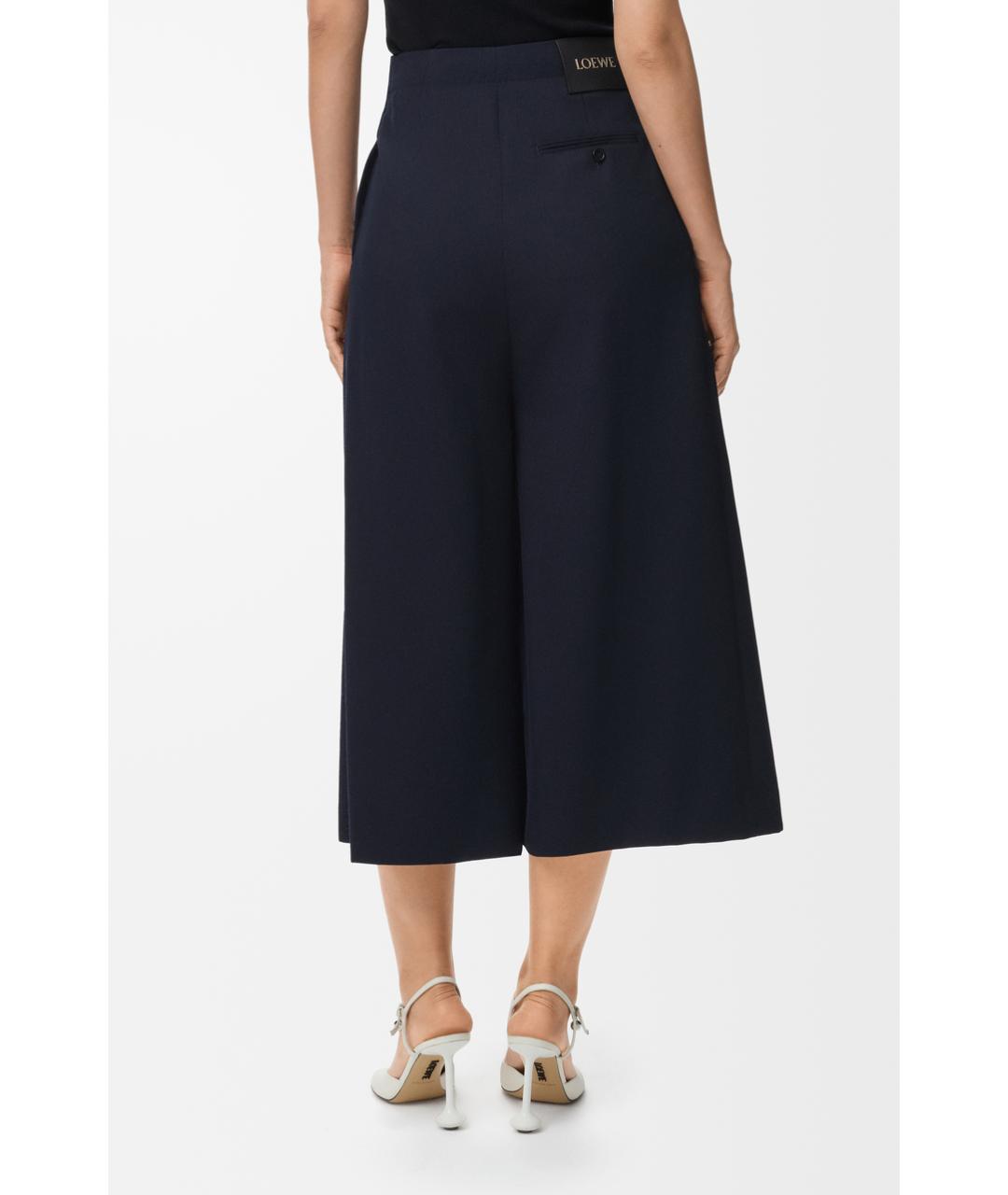 LOEWE Темно-синие кюлоты, фото 4