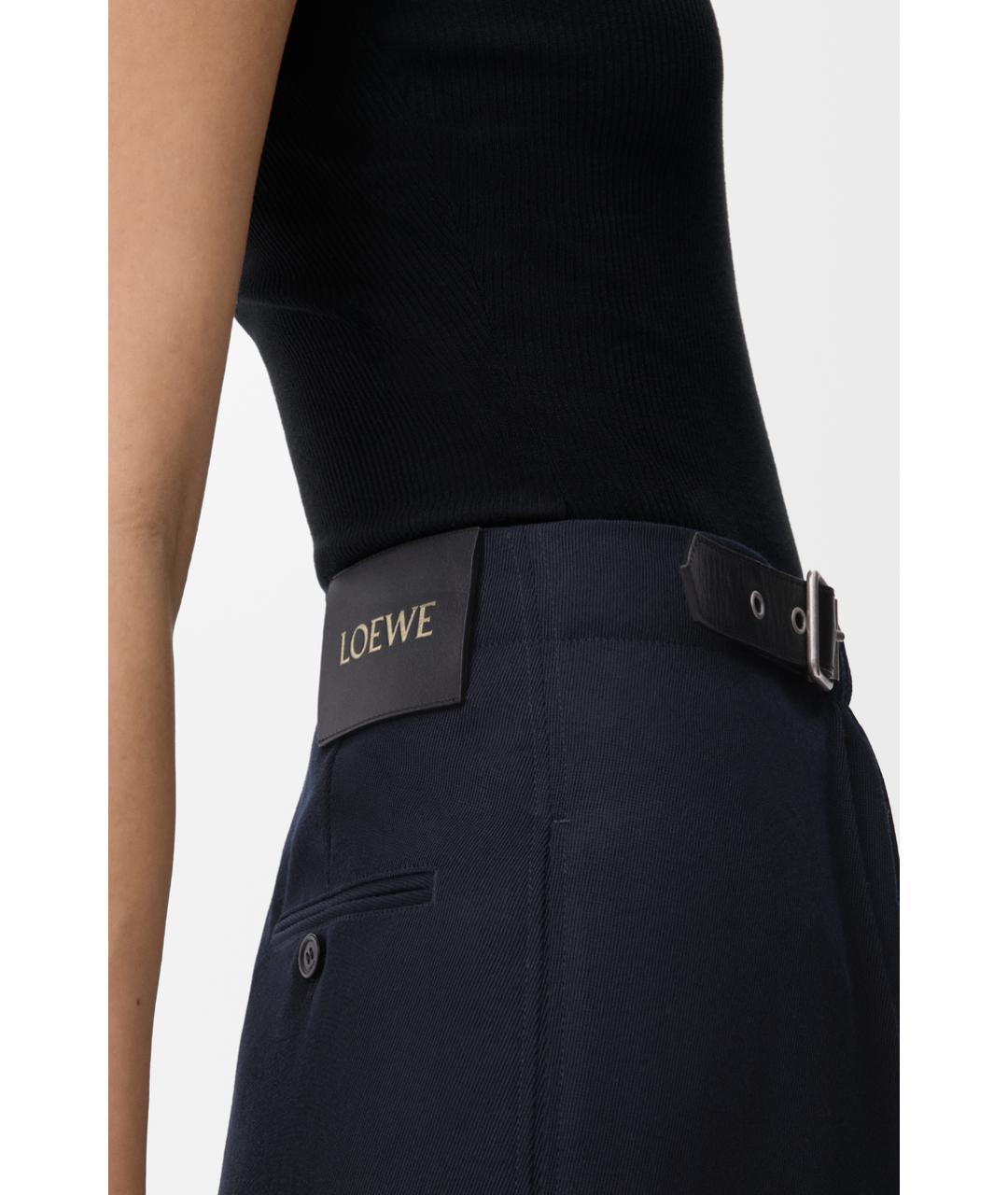 LOEWE Темно-синие кюлоты, фото 5