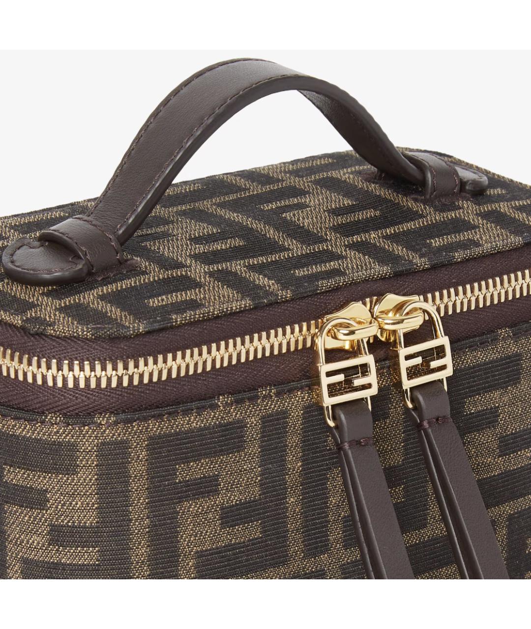 FENDI Коричневая сумка через плечо, фото 6