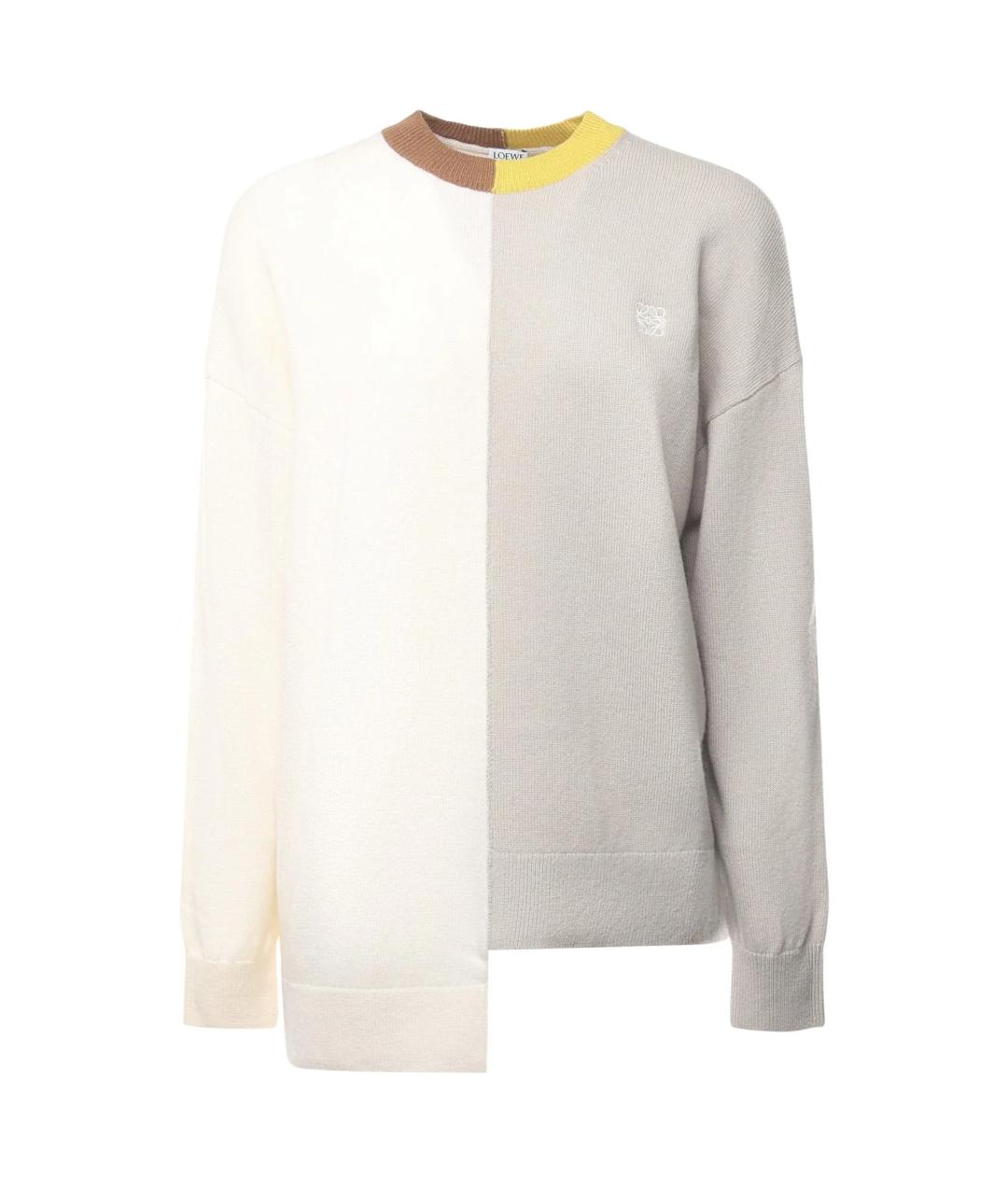 LOEWE Мульти шерстяной джемпер / свитер, фото 1