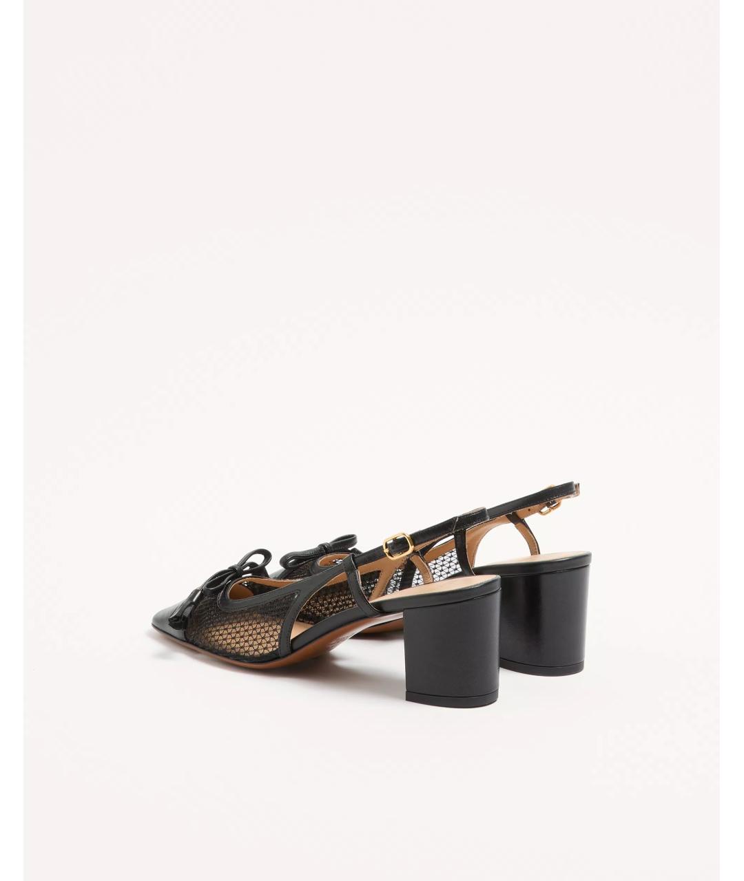 VALENTINO Черные кожаные туфли, фото 5