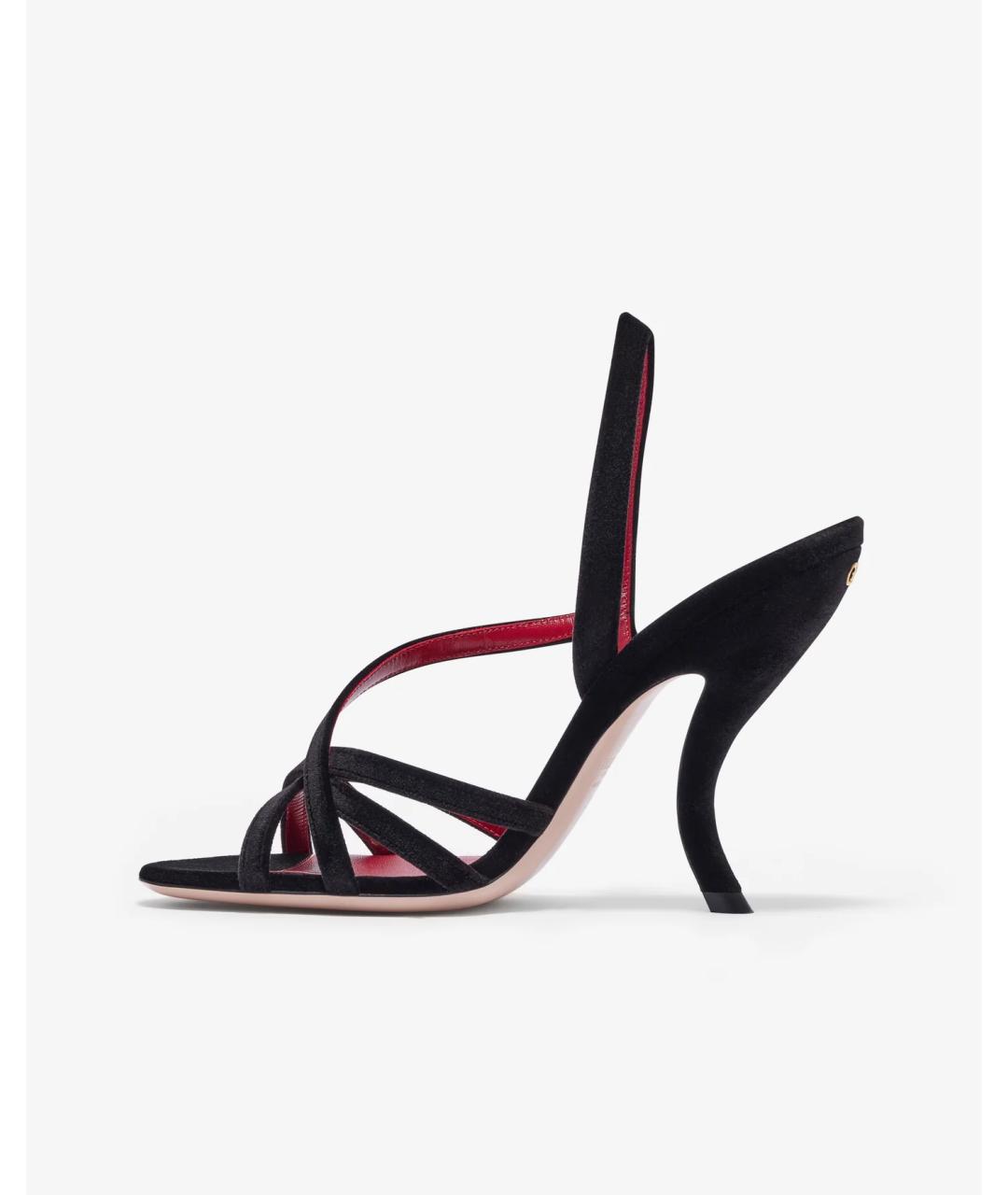 VALENTINO Черные босоножки, фото 2