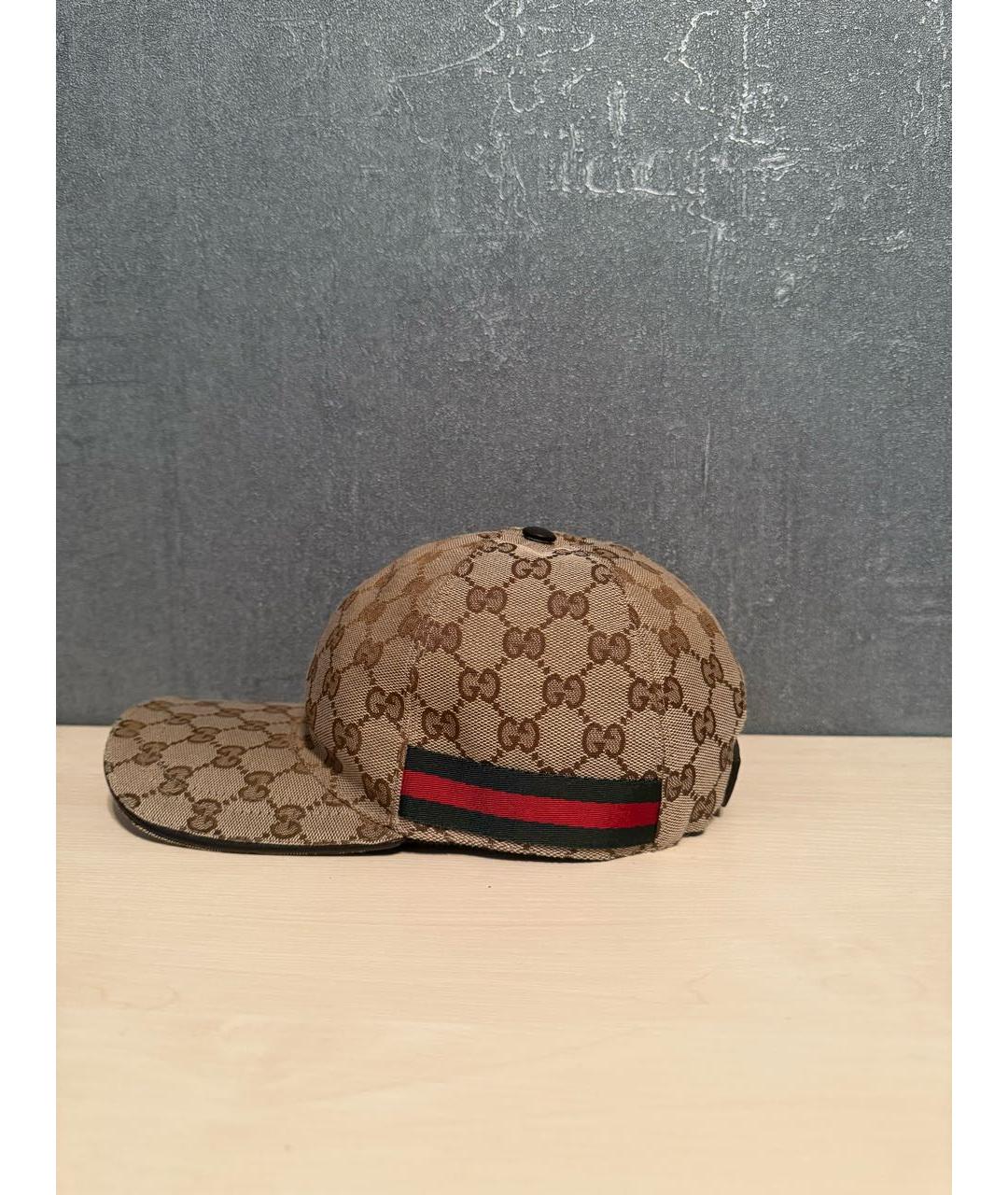 GUCCI Бежевая кепка/бейсболка, фото 3