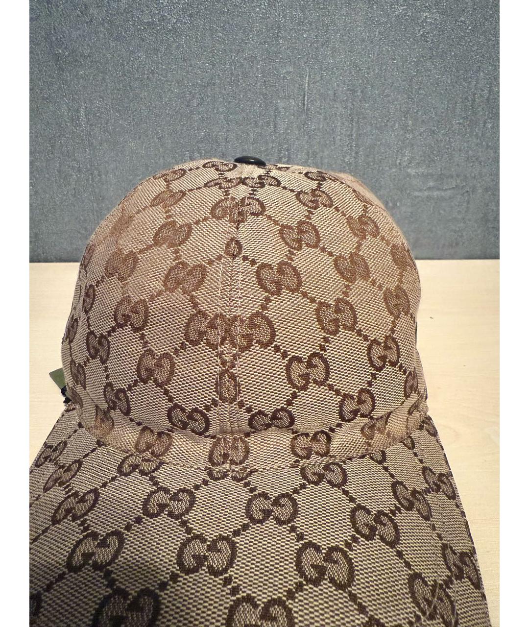 GUCCI Бежевая кепка/бейсболка, фото 4