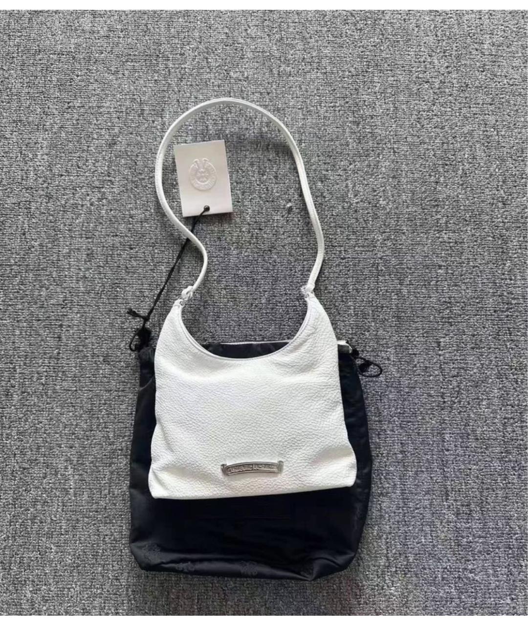 CHROME HEARTS Белая сумка через плечо, фото 2