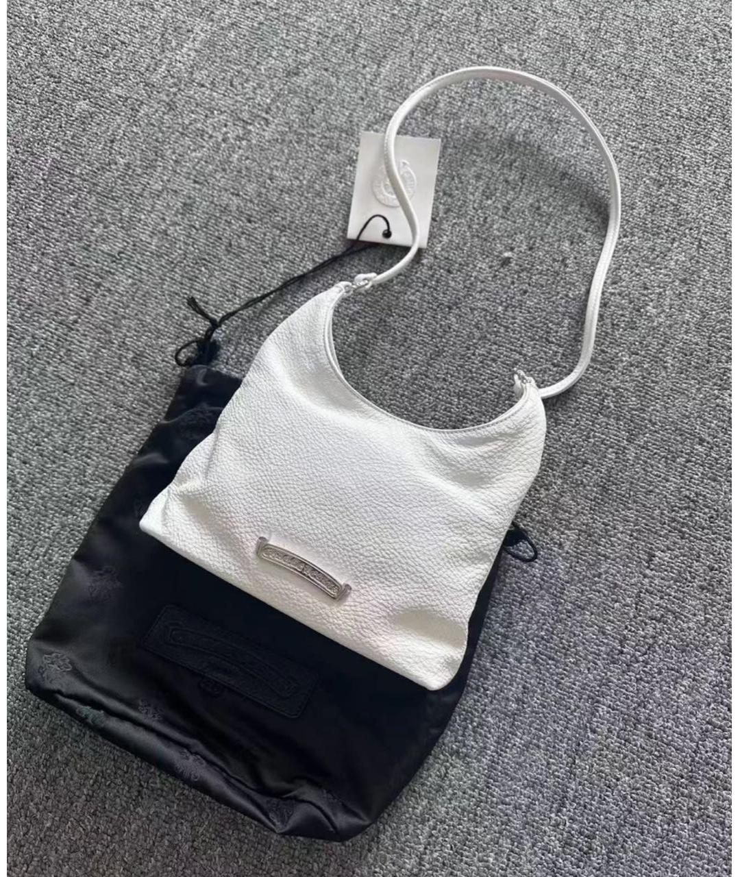 CHROME HEARTS Белая сумка через плечо, фото 4