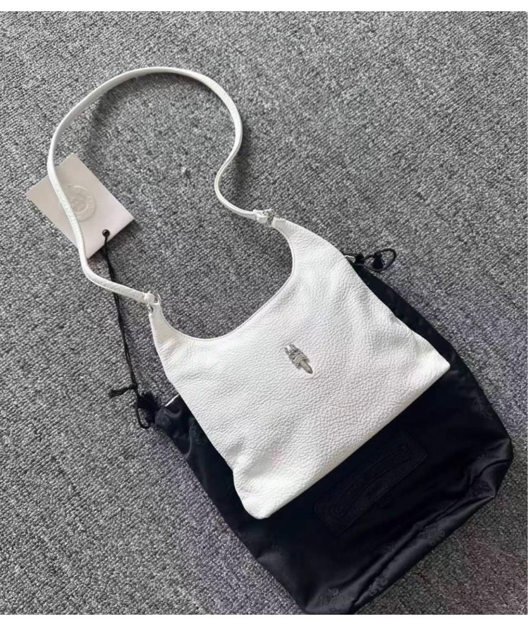 CHROME HEARTS Белая сумка через плечо, фото 3