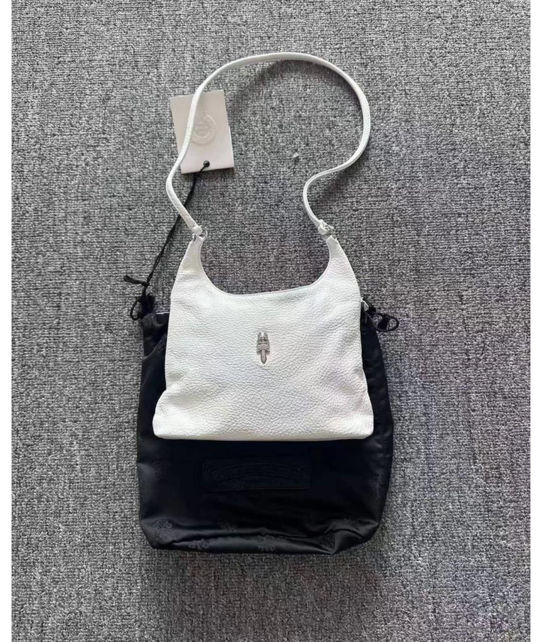 CHROME HEARTS Белая сумка через плечо, фото 5