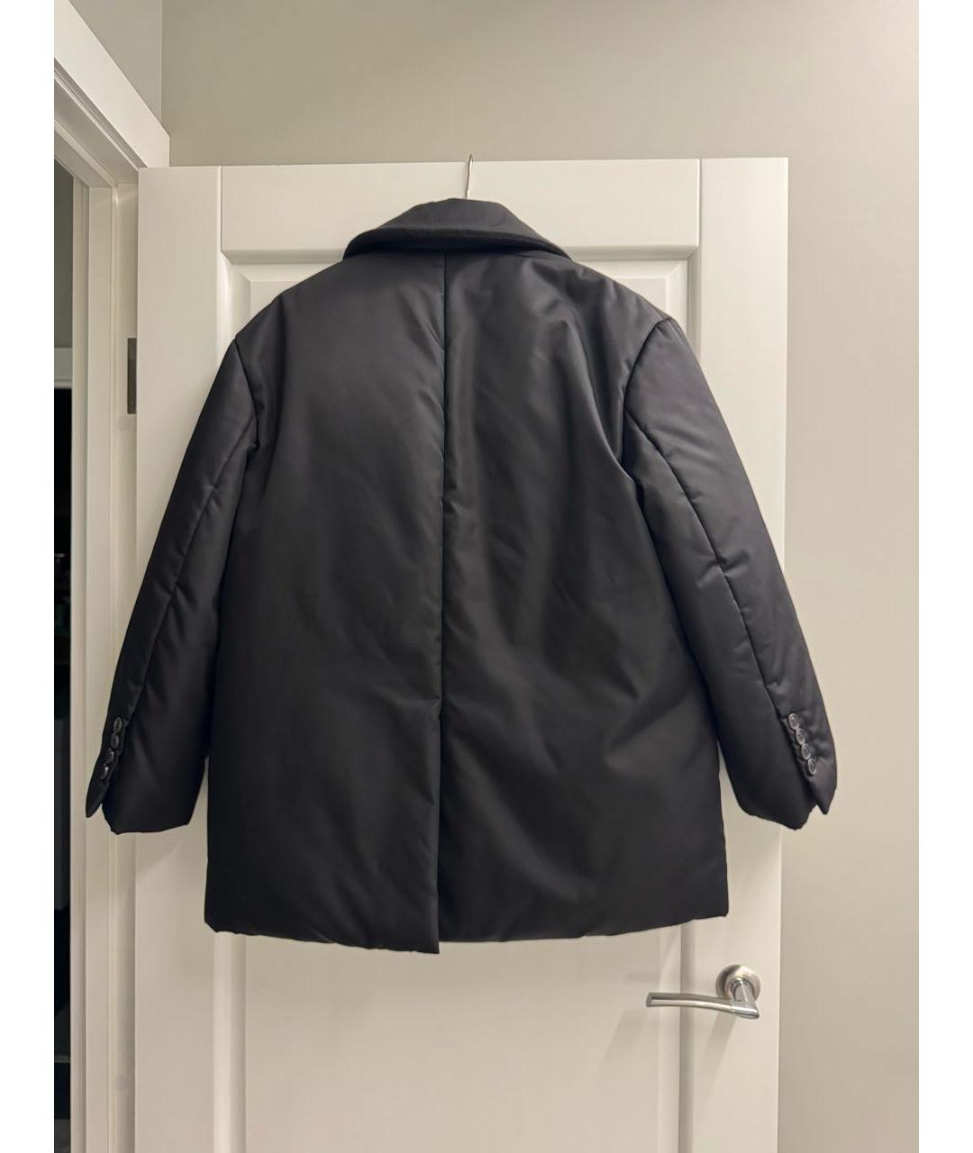 PRADA Черная полиэстеровая куртка, фото 3