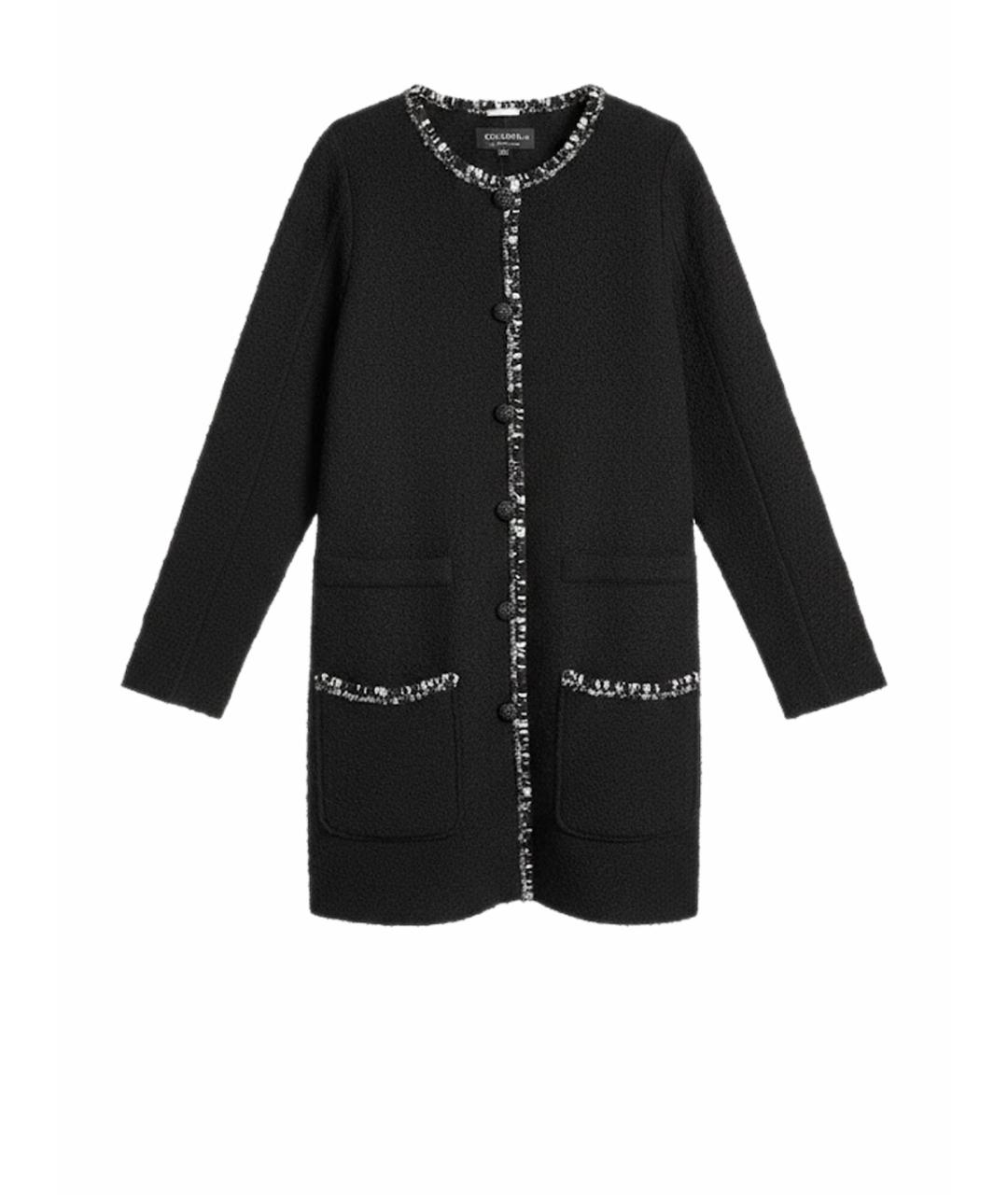 DOLCE&GABBANA Черный твидовый кардиган, фото 1