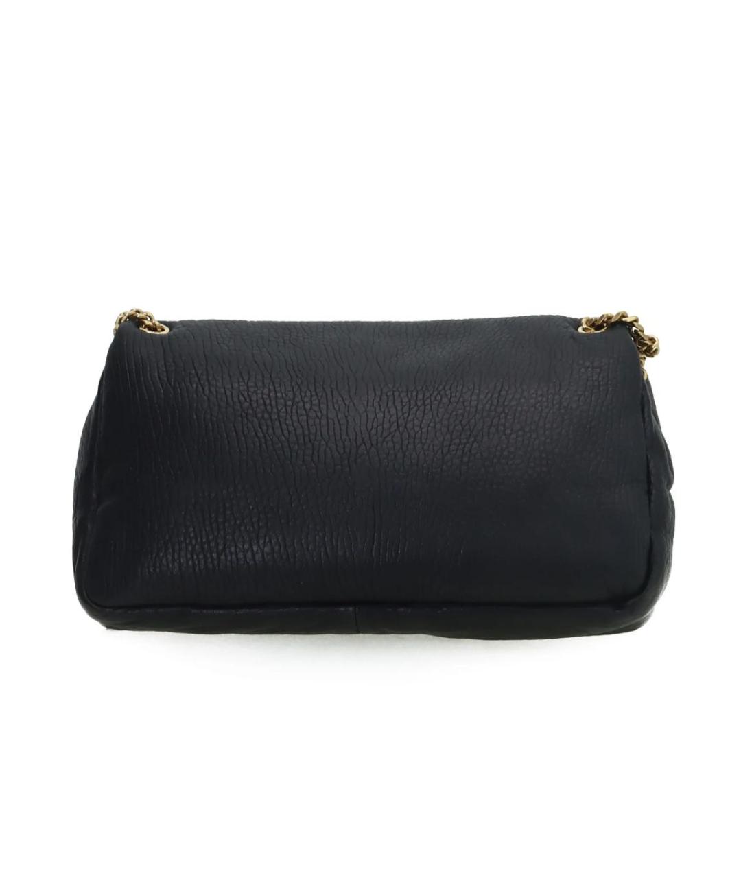 SAINT LAURENT Черная кожаная сумка тоут, фото 3