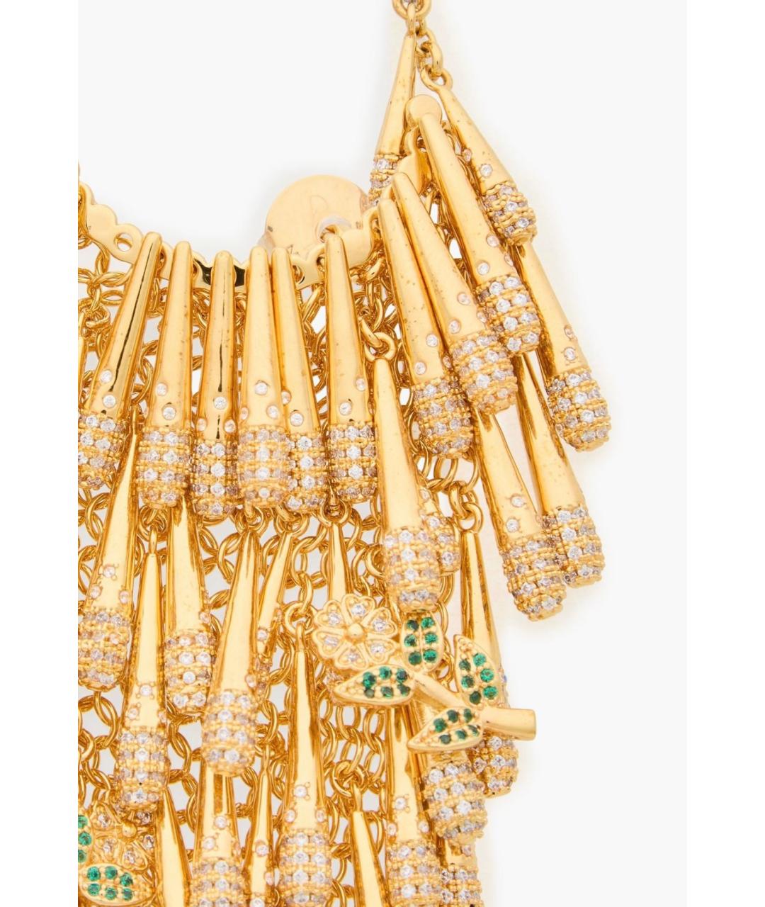 ZIMMERMANN Золотые латунные серьги, фото 4