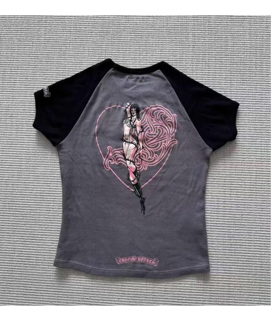 CHROME HEARTS Мульти футболка, фото 2