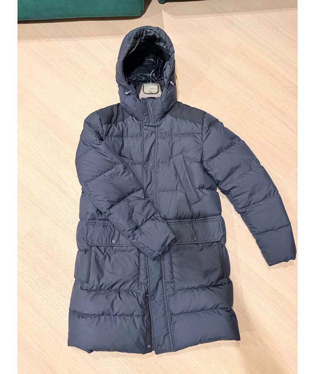 PAUL & SHARK Темно-синяя полиэстеровая куртка, фото 8