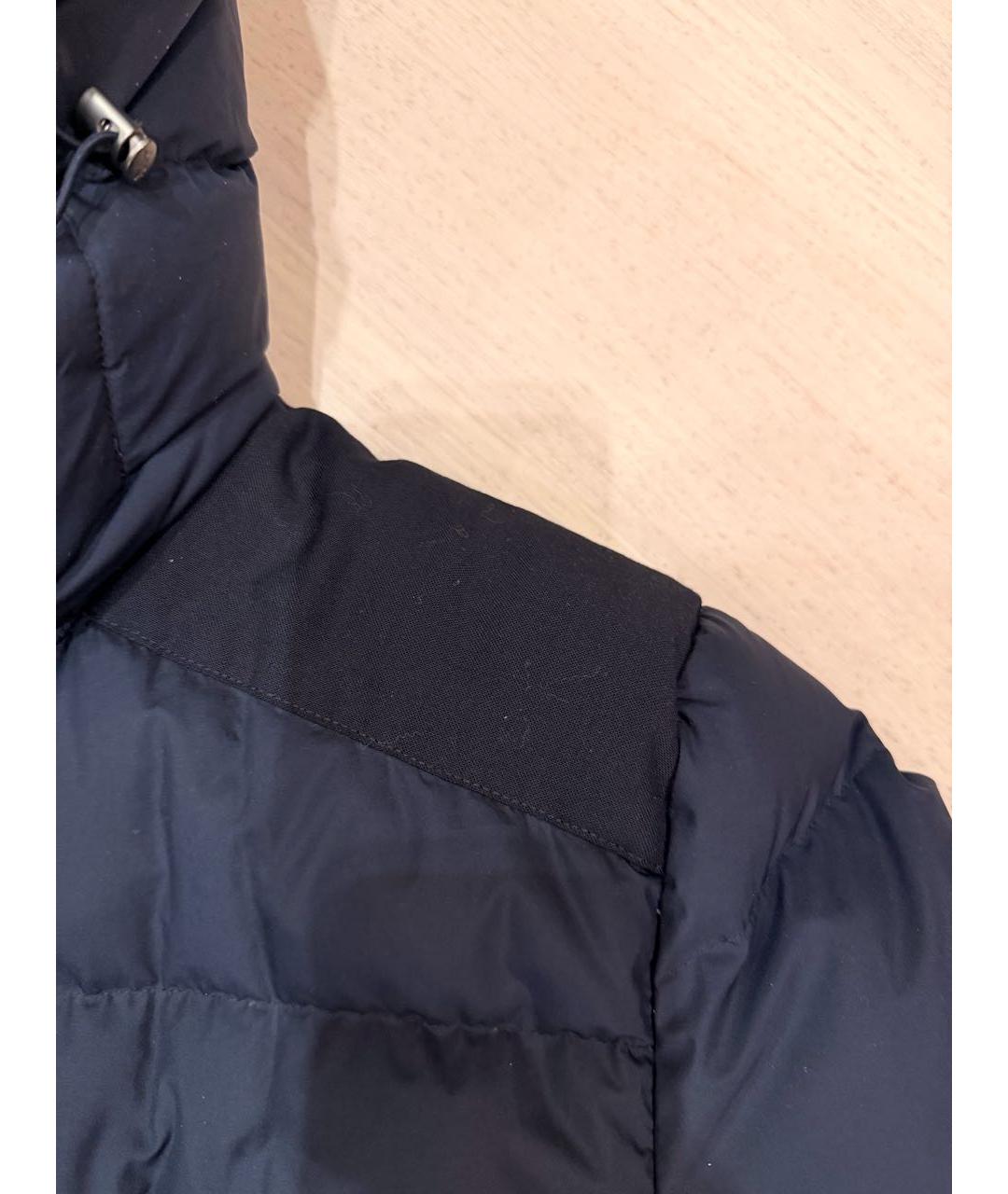 PAUL & SHARK Темно-синяя полиэстеровая куртка, фото 5