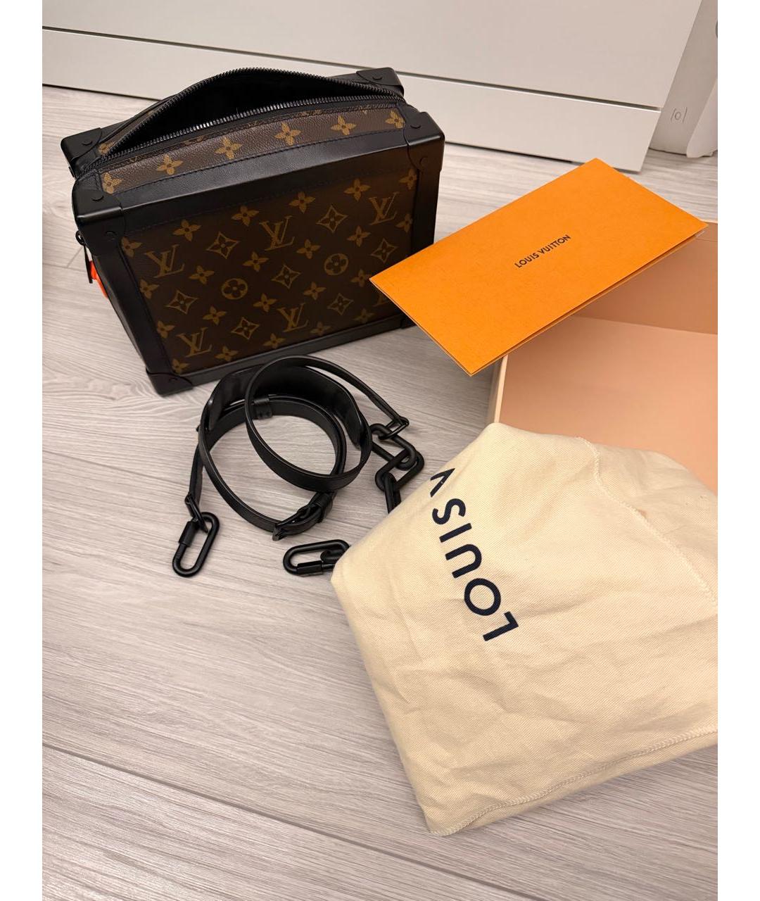 LOUIS VUITTON Коричневая сумка на плечо, фото 7