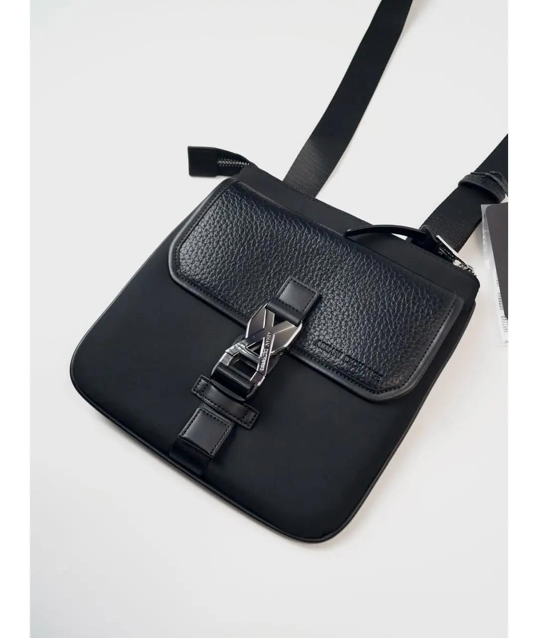 ARMANI EXCHANGE Черная сумка на плечо, фото 2