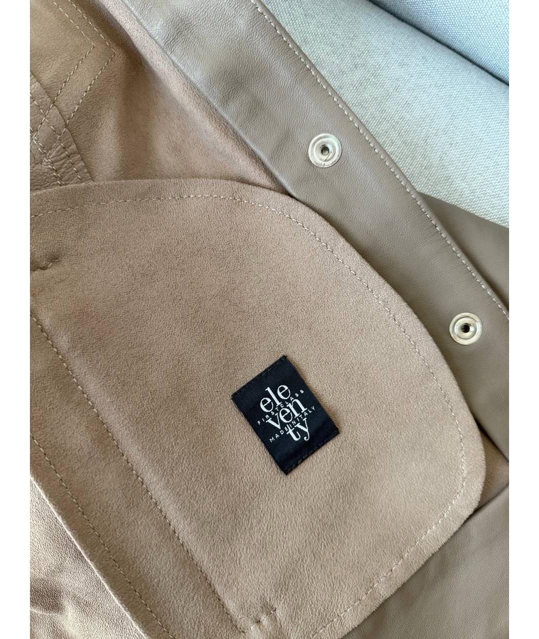 ELEVENTY Кожаная куртка, фото 5