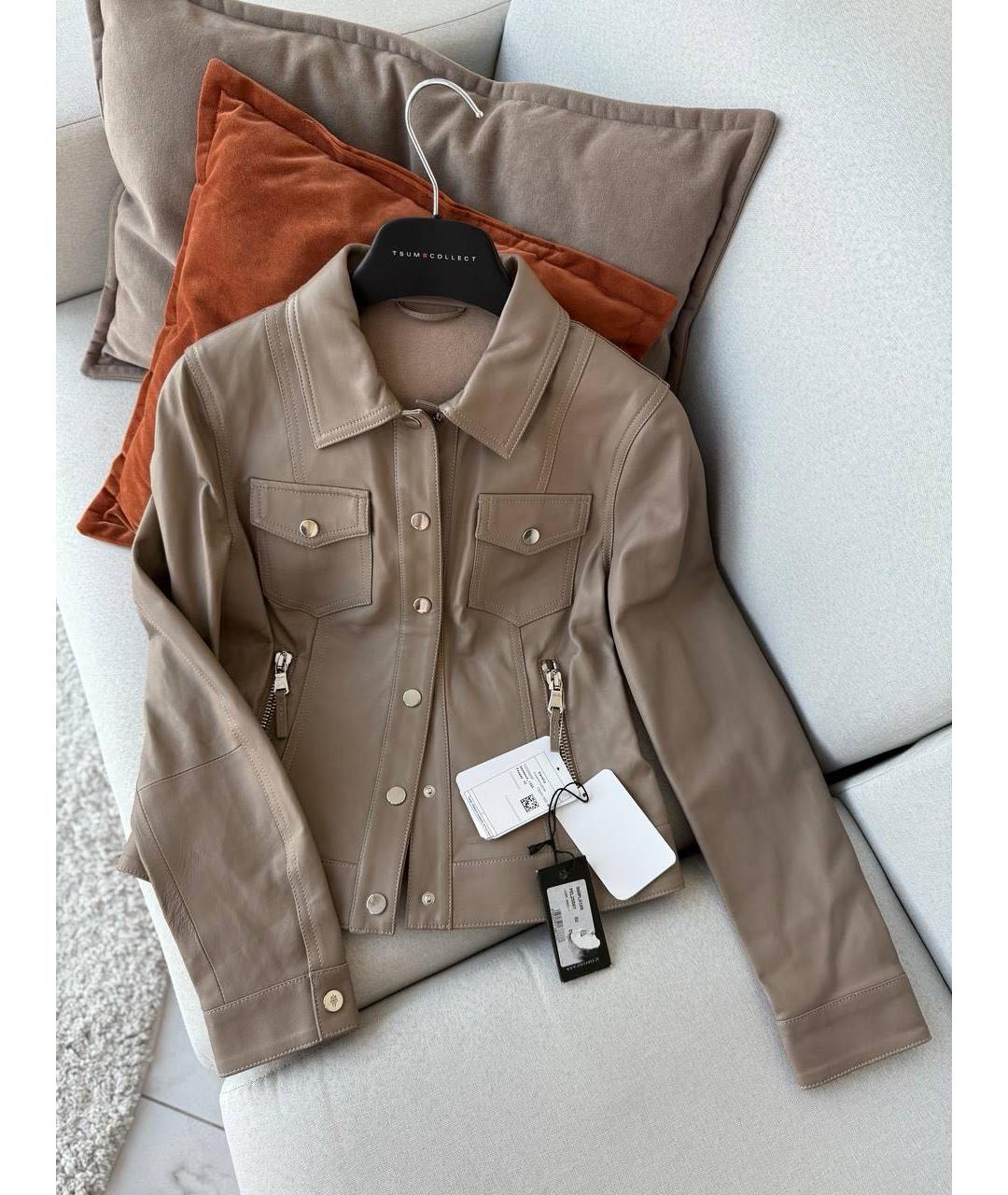 ELEVENTY Кожаная куртка, фото 8