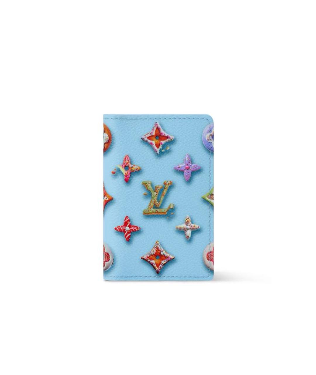 LOUIS VUITTON Голубой кардхолдер, фото 6