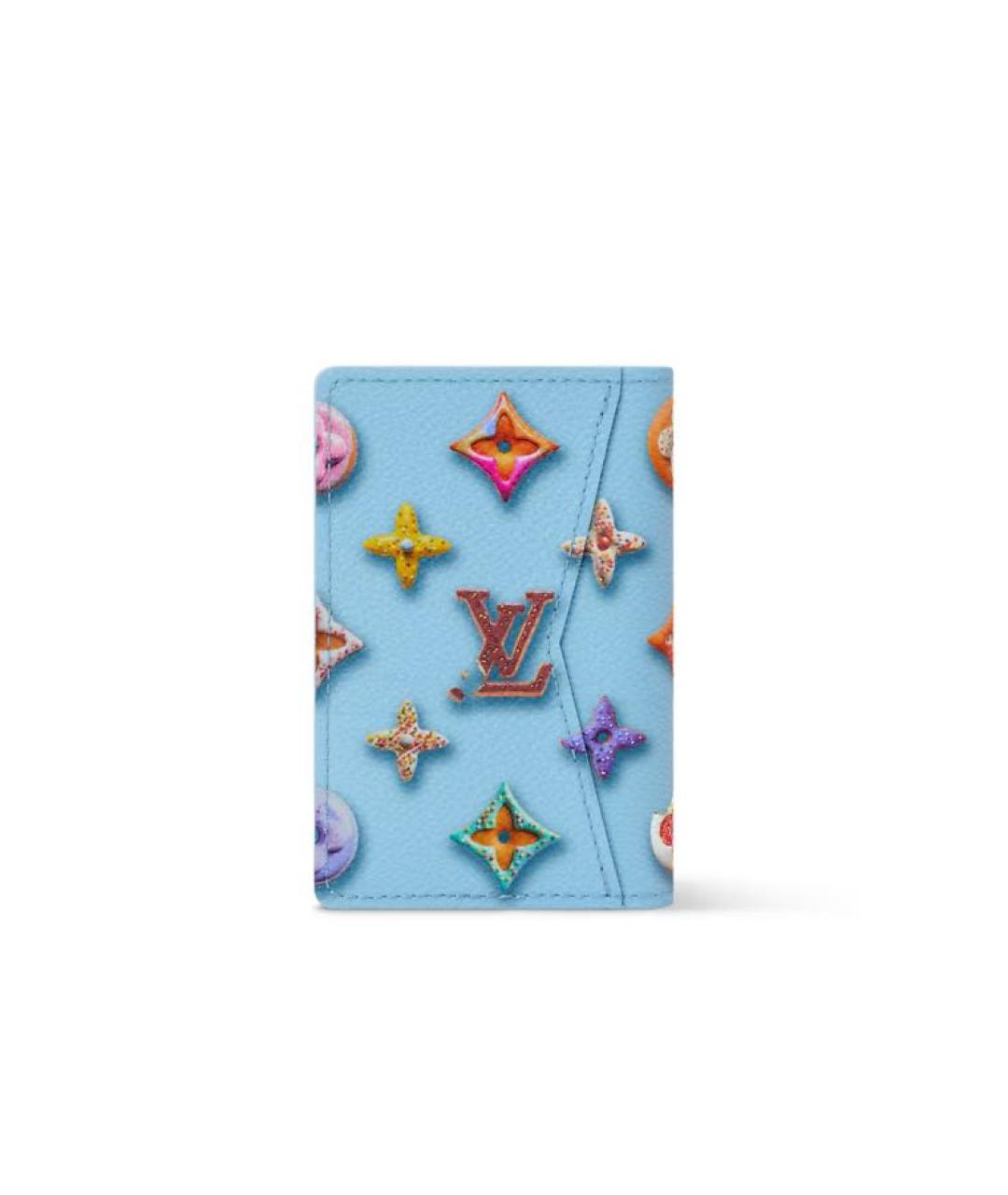 LOUIS VUITTON Голубой кардхолдер, фото 4