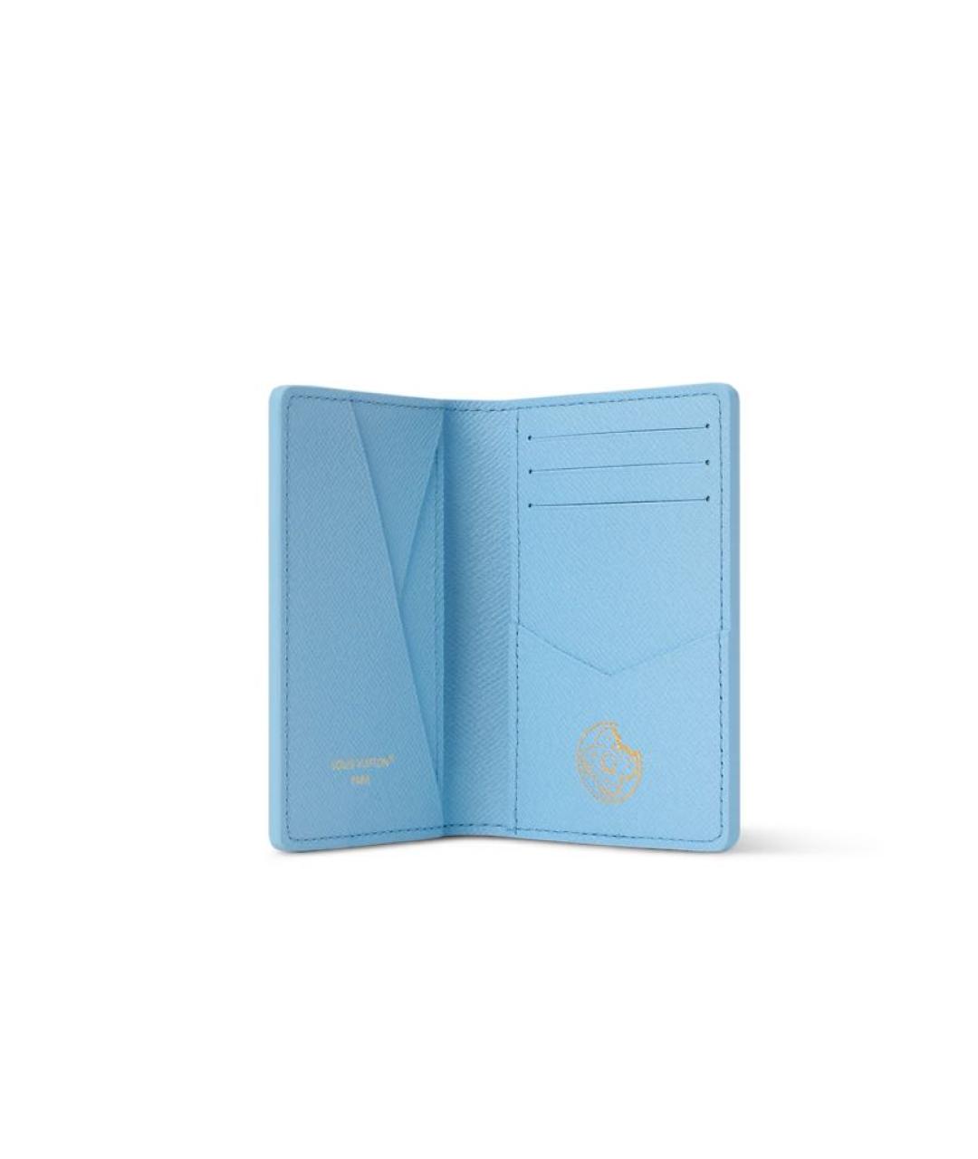 LOUIS VUITTON Голубой кардхолдер, фото 3