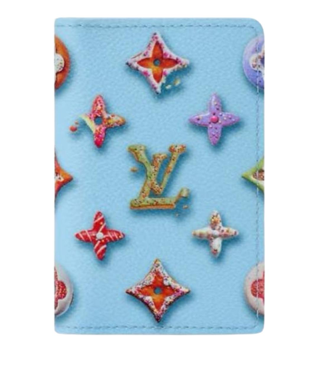 LOUIS VUITTON Голубой кардхолдер, фото 1