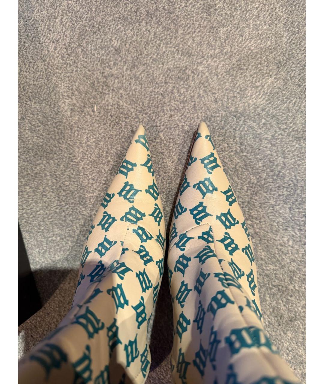 MISBHV Бежевые кожаные ботильоны, фото 3