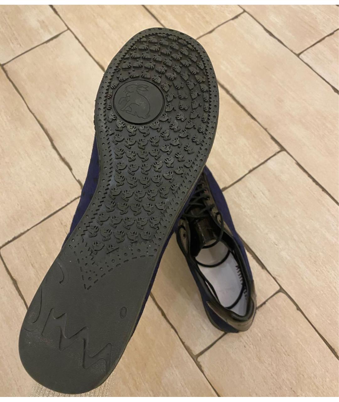 PAUL SMITH Темно-синие кеды, фото 7