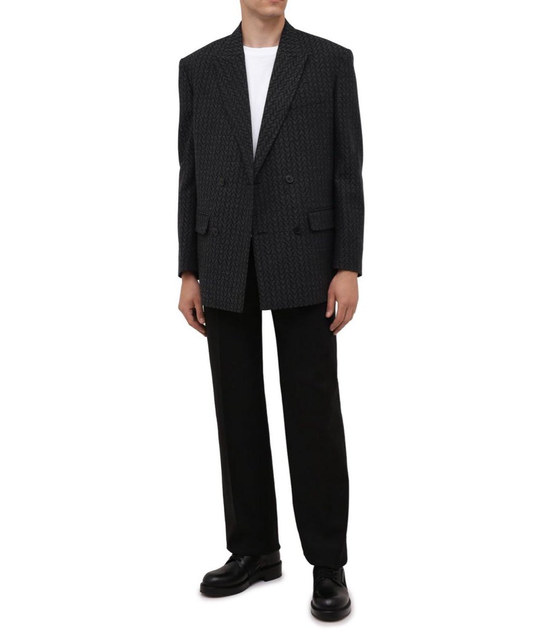 VALENTINO Черные кожаные туфли, фото 4