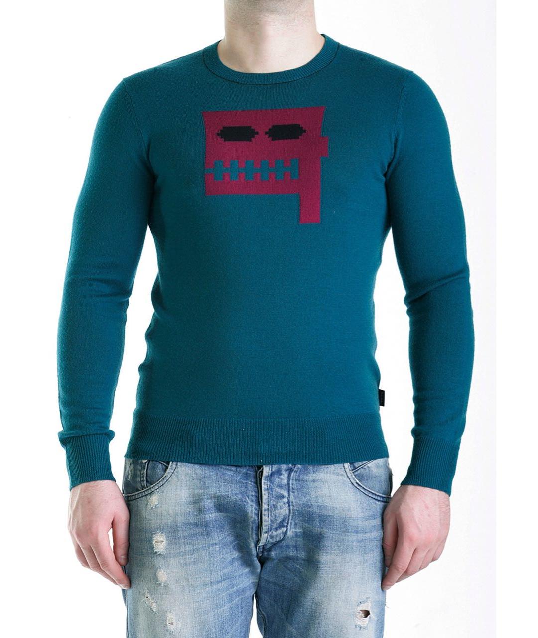 PAUL SMITH Зеленый шерстяной джемпер / свитер, фото 5