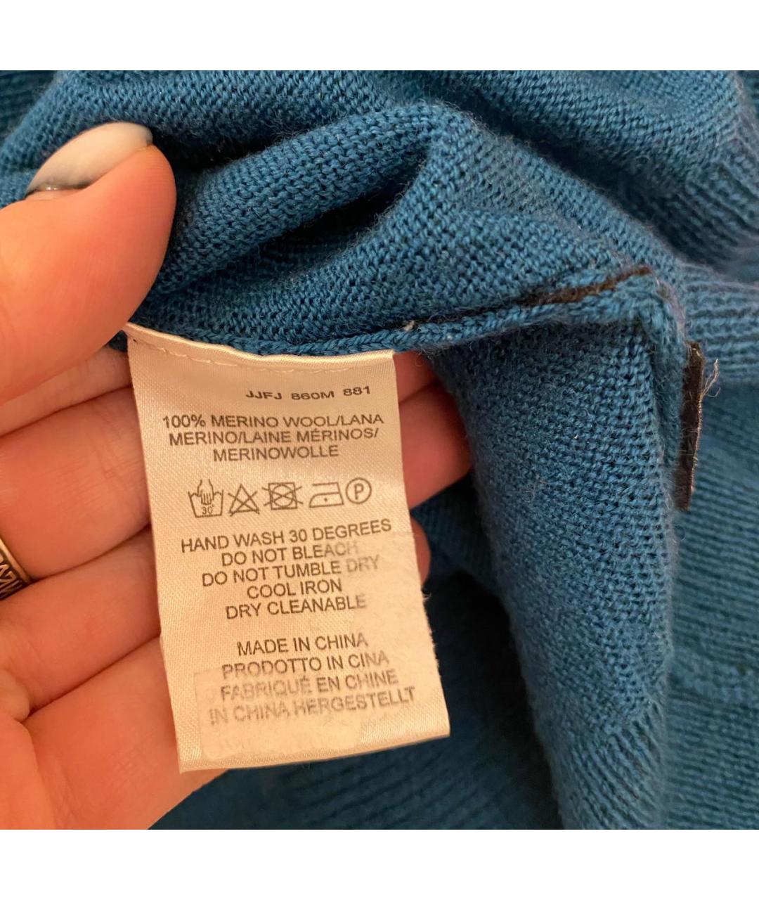 PAUL SMITH Зеленый шерстяной джемпер / свитер, фото 4