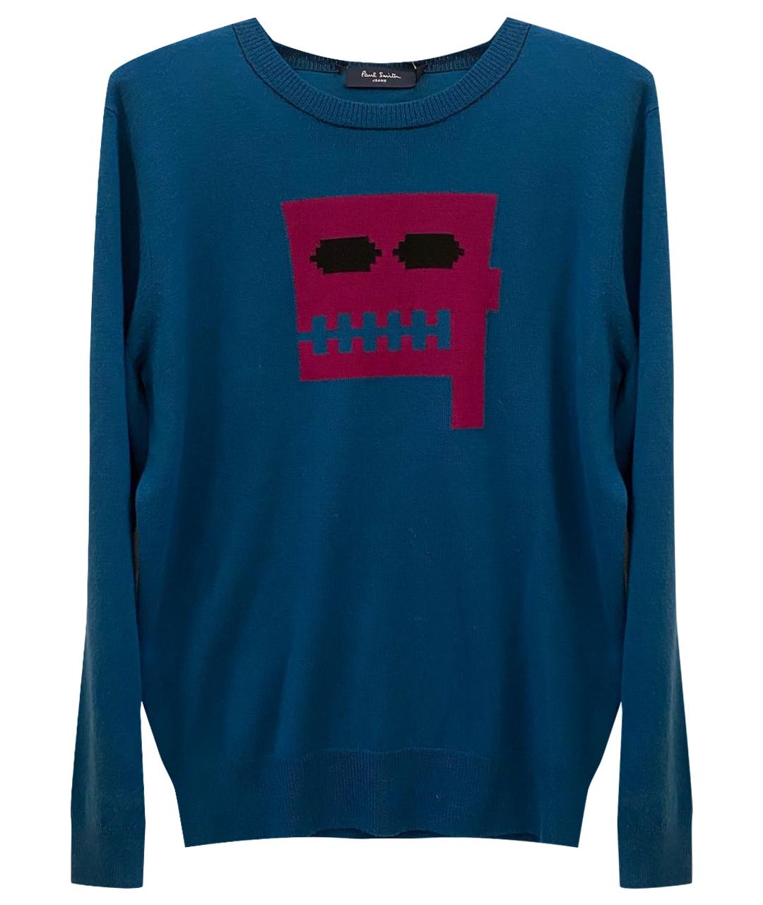 PAUL SMITH Зеленый шерстяной джемпер / свитер, фото 1