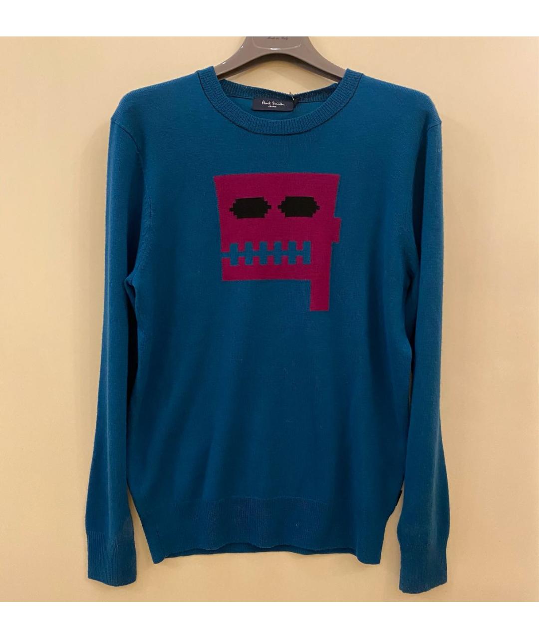 PAUL SMITH Зеленый шерстяной джемпер / свитер, фото 9