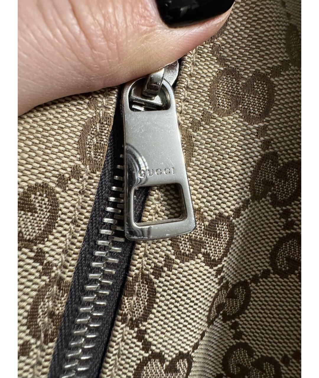GUCCI Бежевый рюкзак, фото 8