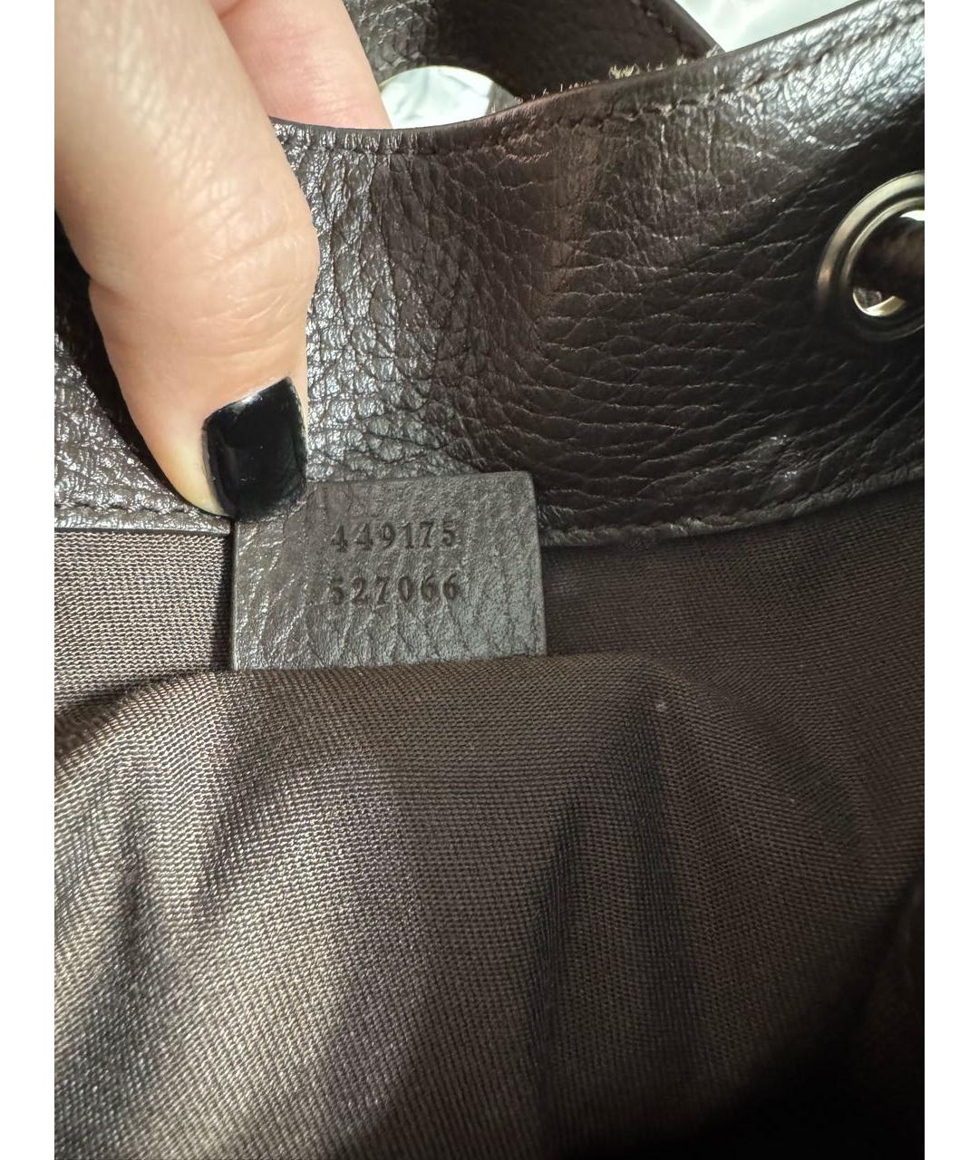 GUCCI Бежевый рюкзак, фото 5