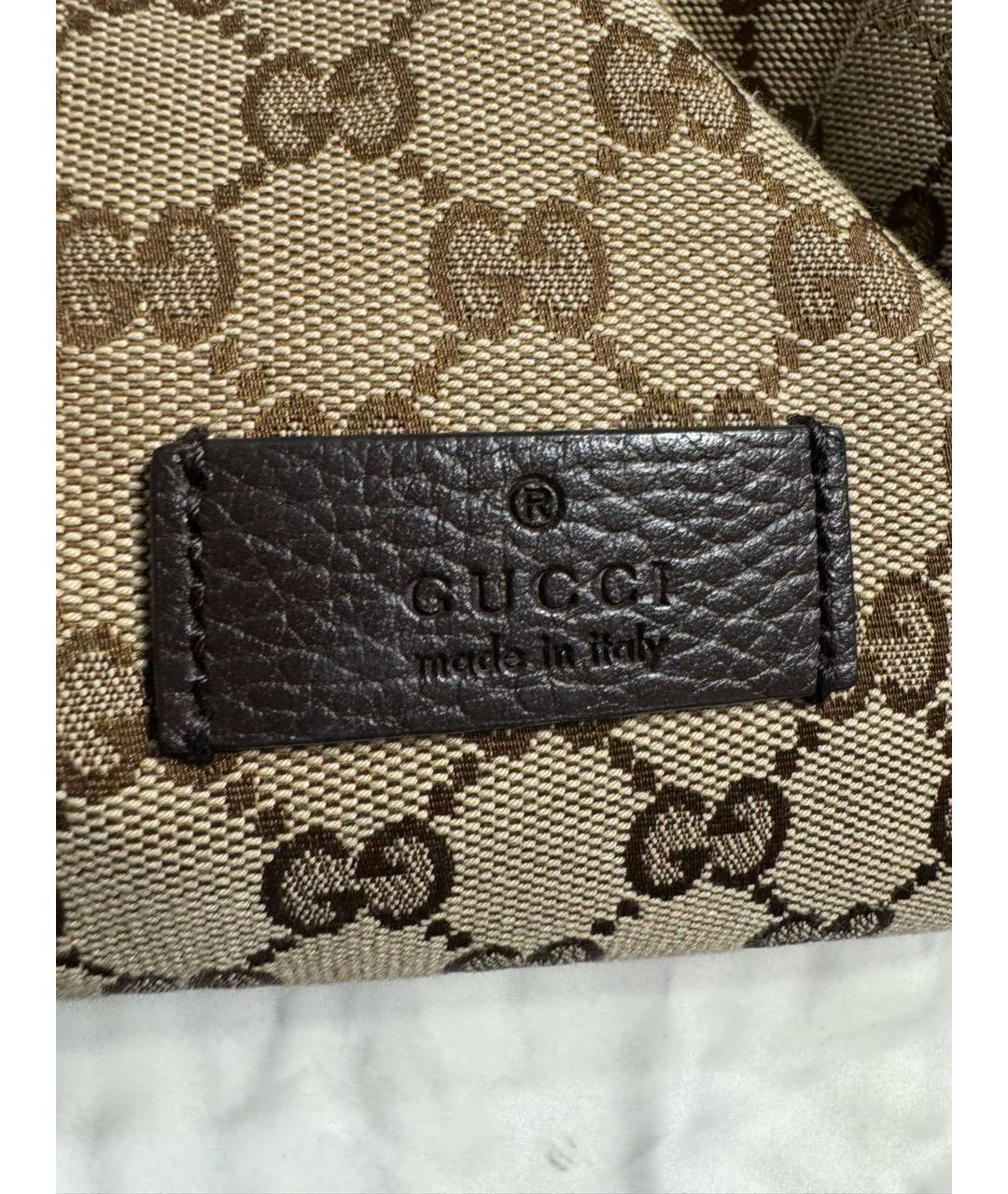 GUCCI Бежевый рюкзак, фото 6