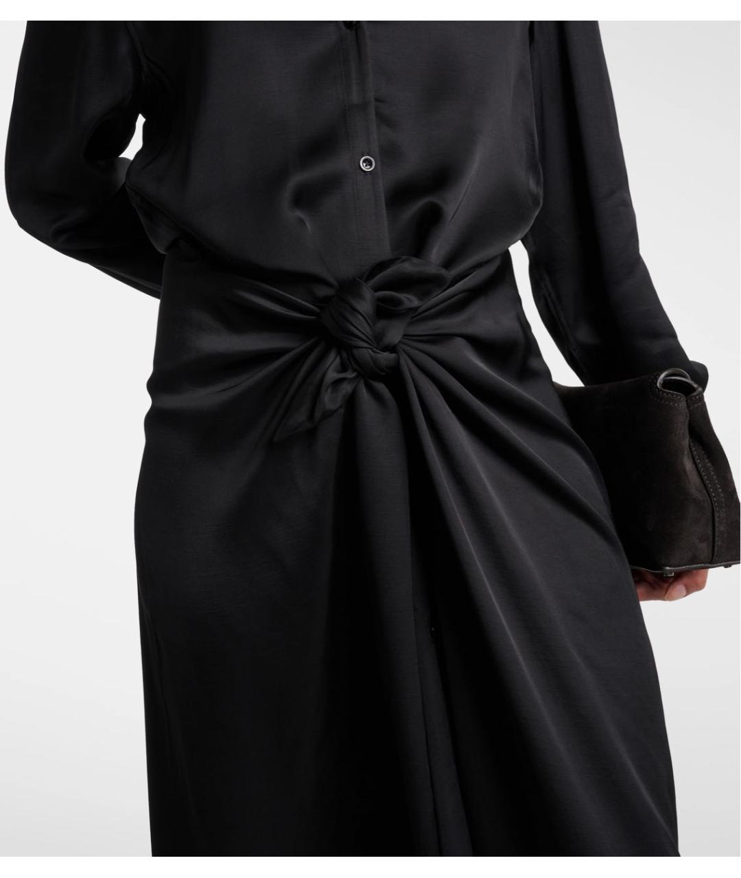 TOTEME Черное коктейльное платье, фото 3