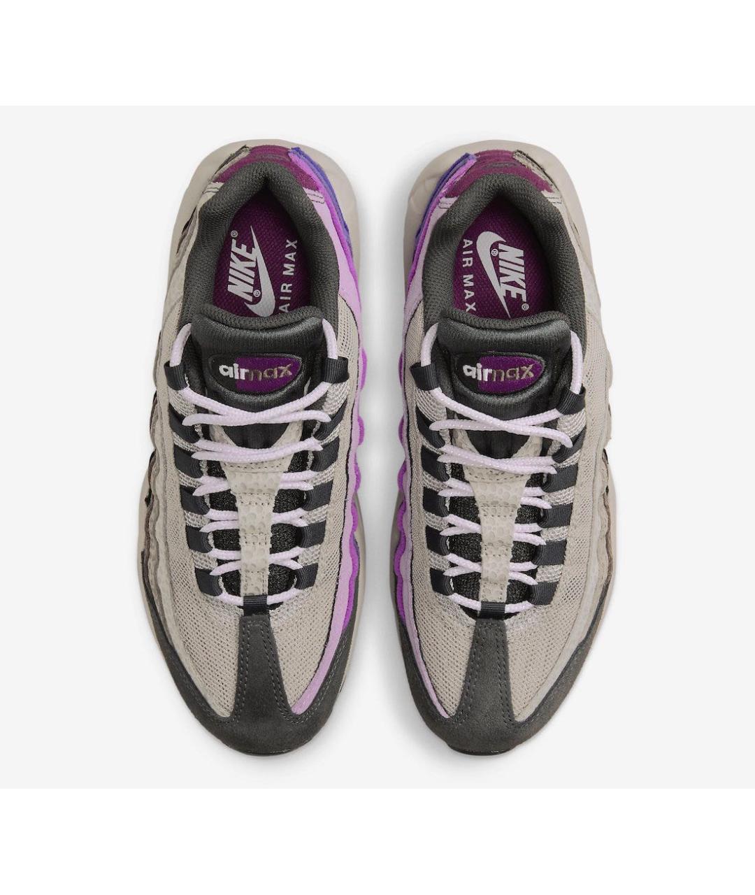NIKE Бежевые замшевые низкие кроссовки / кеды, фото 3