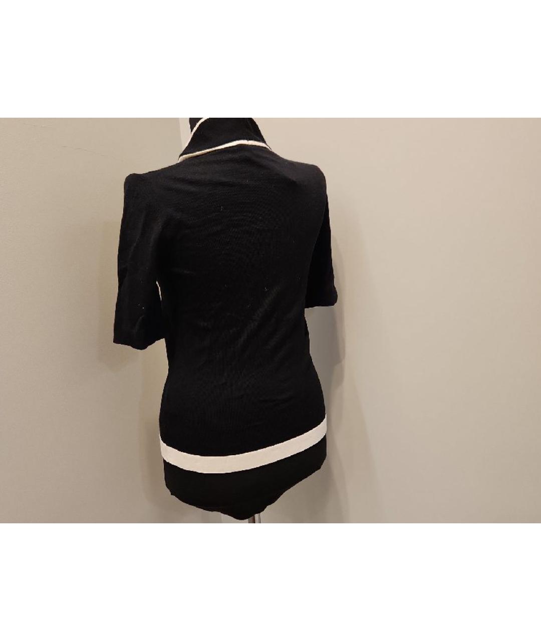 ESCADA Черный шерстяной джемпер / свитер, фото 2