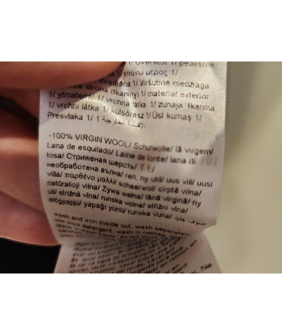 ESCADA Черный шерстяной джемпер / свитер, фото 7