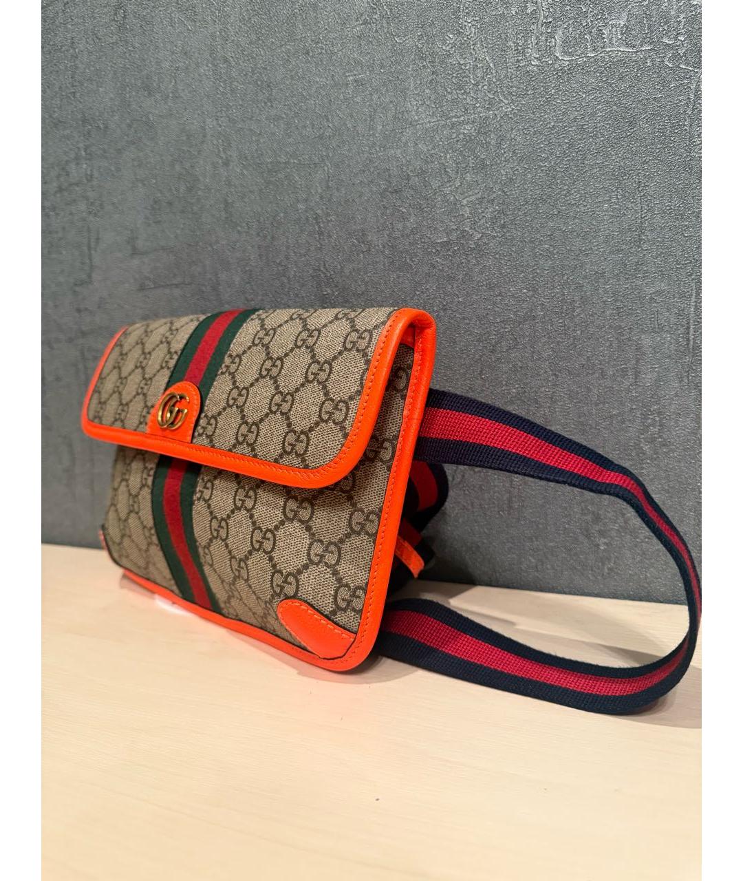 GUCCI Мульти кожаная сумка на плечо, фото 2