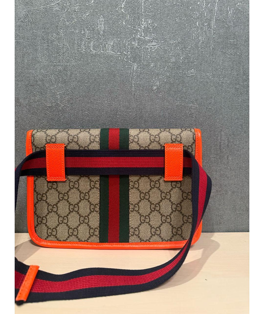 GUCCI Мульти кожаная сумка на плечо, фото 3